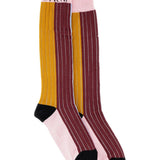 Calzini a righe in rosa Marni - donna 