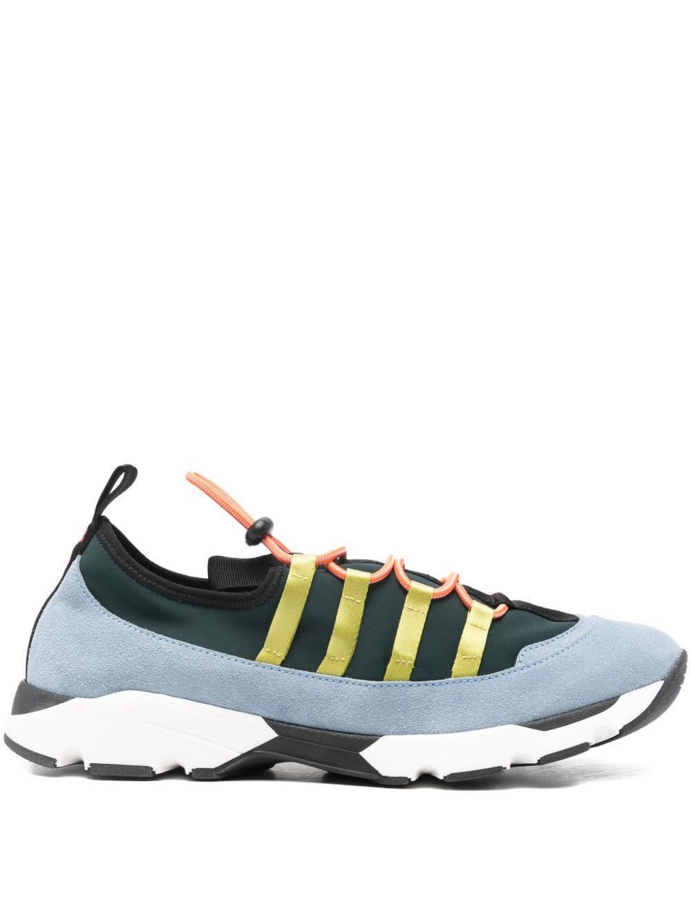 Sneakers running con lacci in lycra multicolore Marni - uomo 