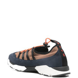 Sneakers running con lacci in lycra multicolore Marni - uomo 