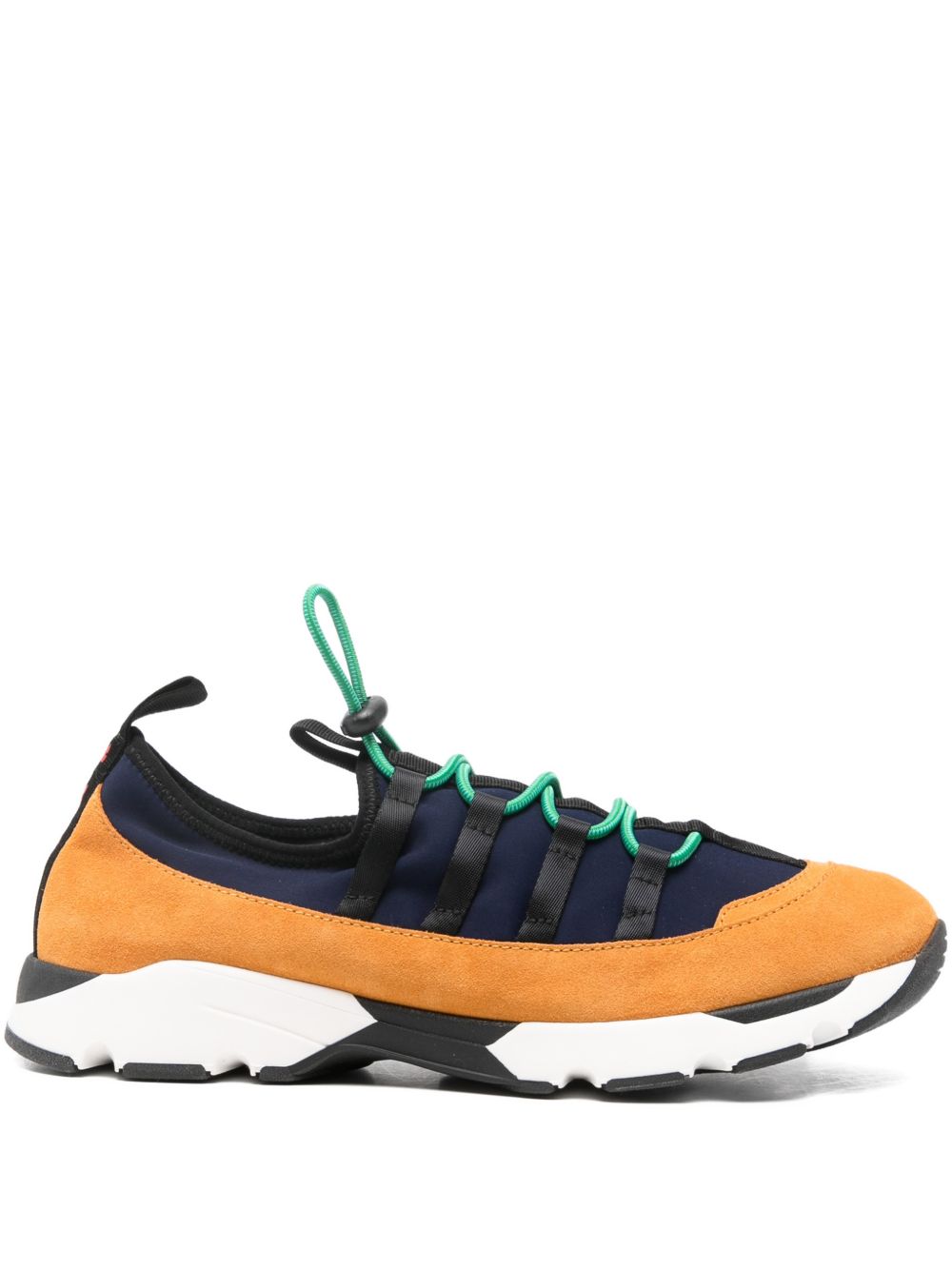 Sneakers running con lacci in lycra multicolore Marni - uomo 