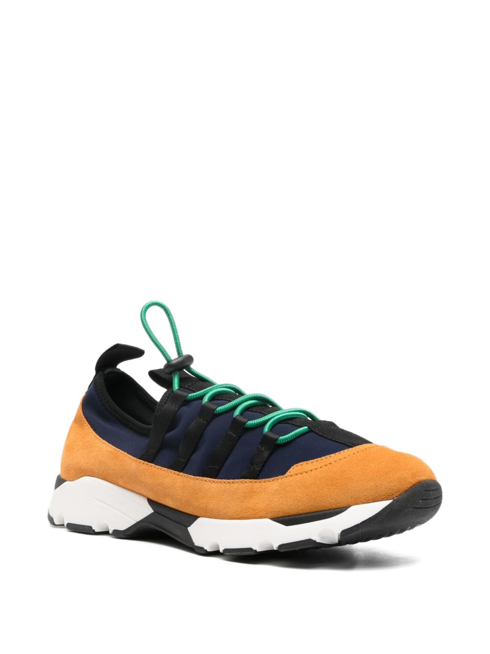 Sneakers running con lacci in lycra multicolore Marni - uomo 