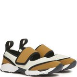 Sneakers con design a pannelli in beige Marni - donna 