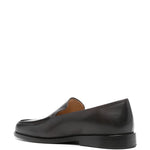 Mocassini in pelle in nero Marsell - uomo 