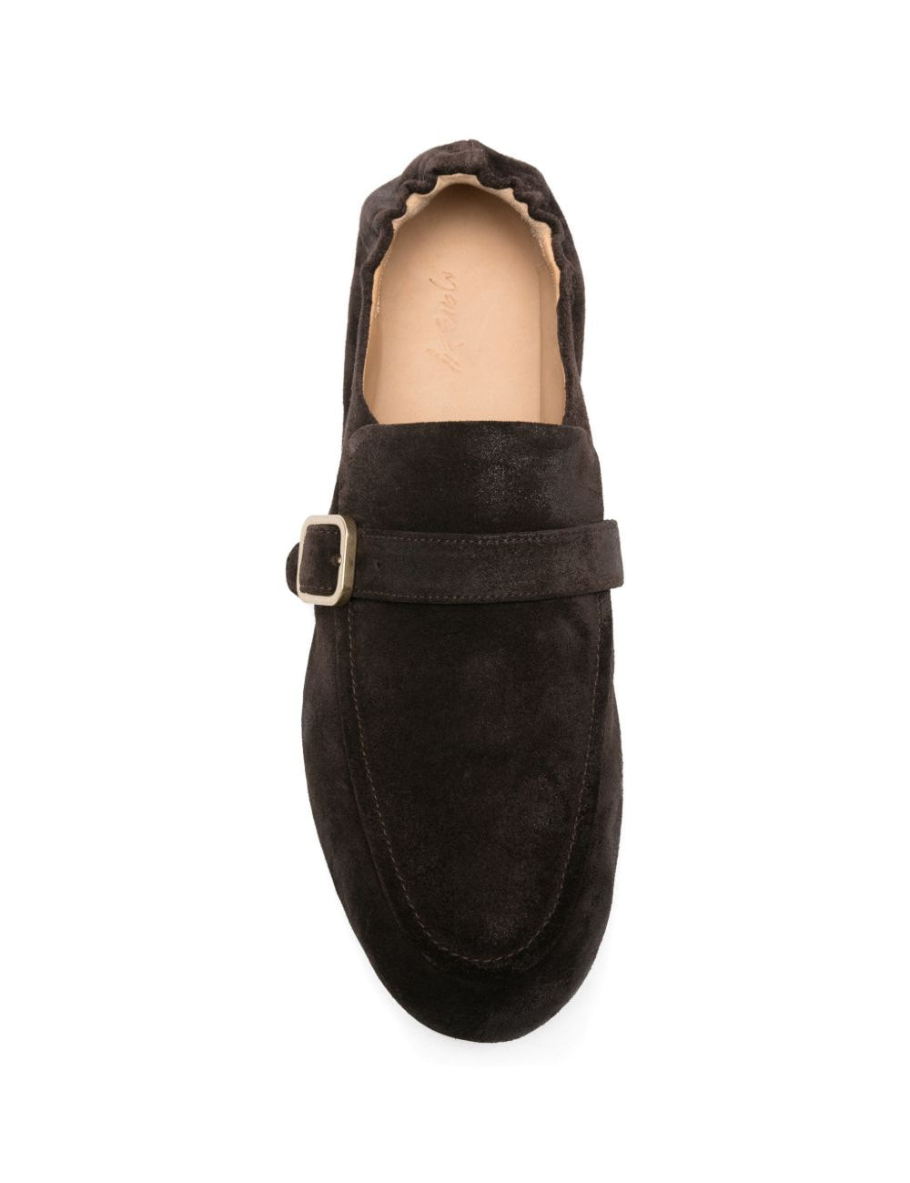 Mocassini con fibbia in marrone Marsell - uomo 