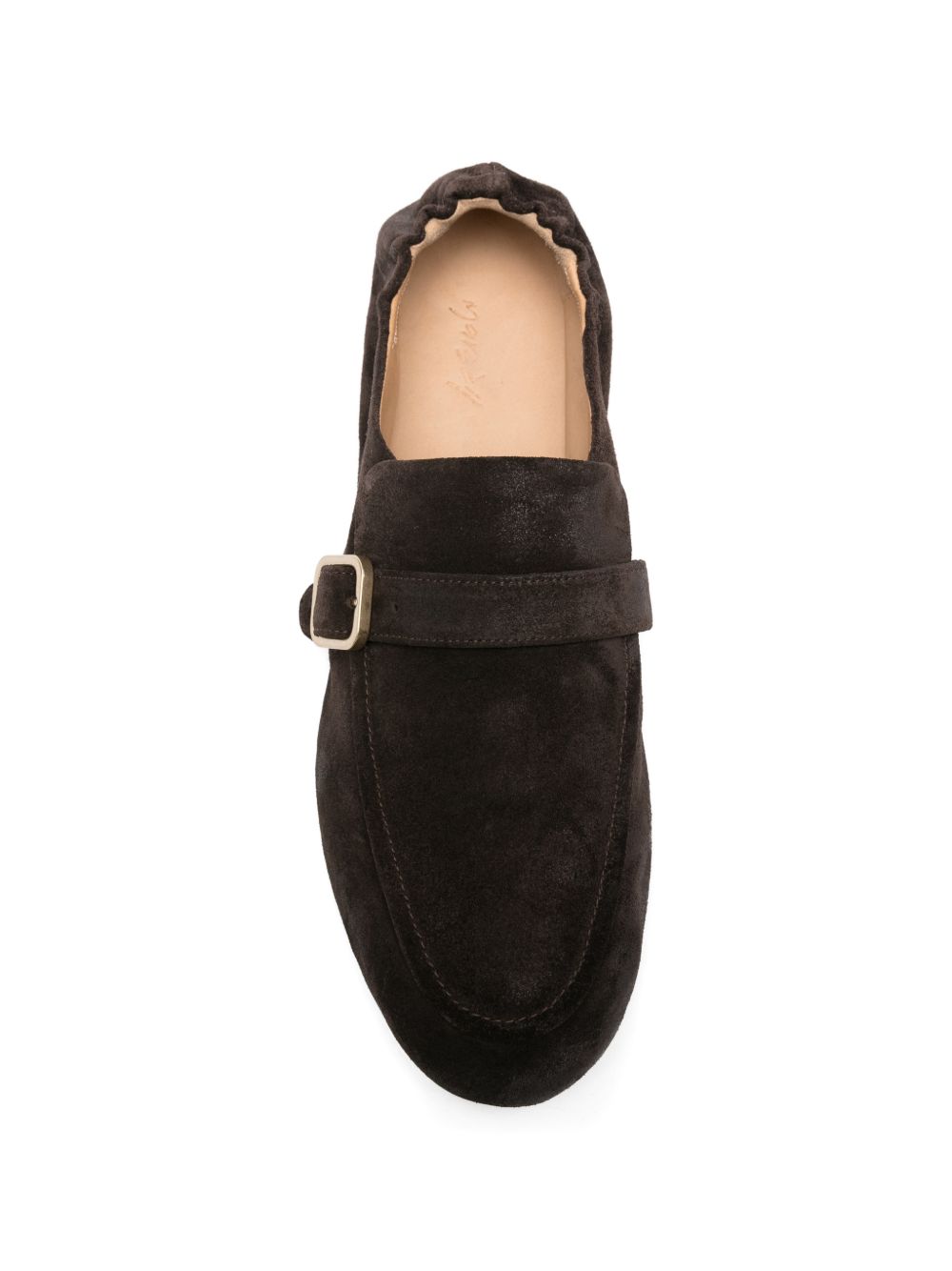 Mocassini con fibbia in marrone Marsell - uomo 