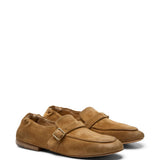 MocassinI mandolo in suede in marrone Marsell - donna 