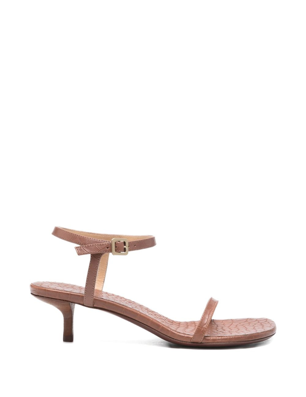 Sandali con cinturino con fibbia in marrone Marsell - donna 