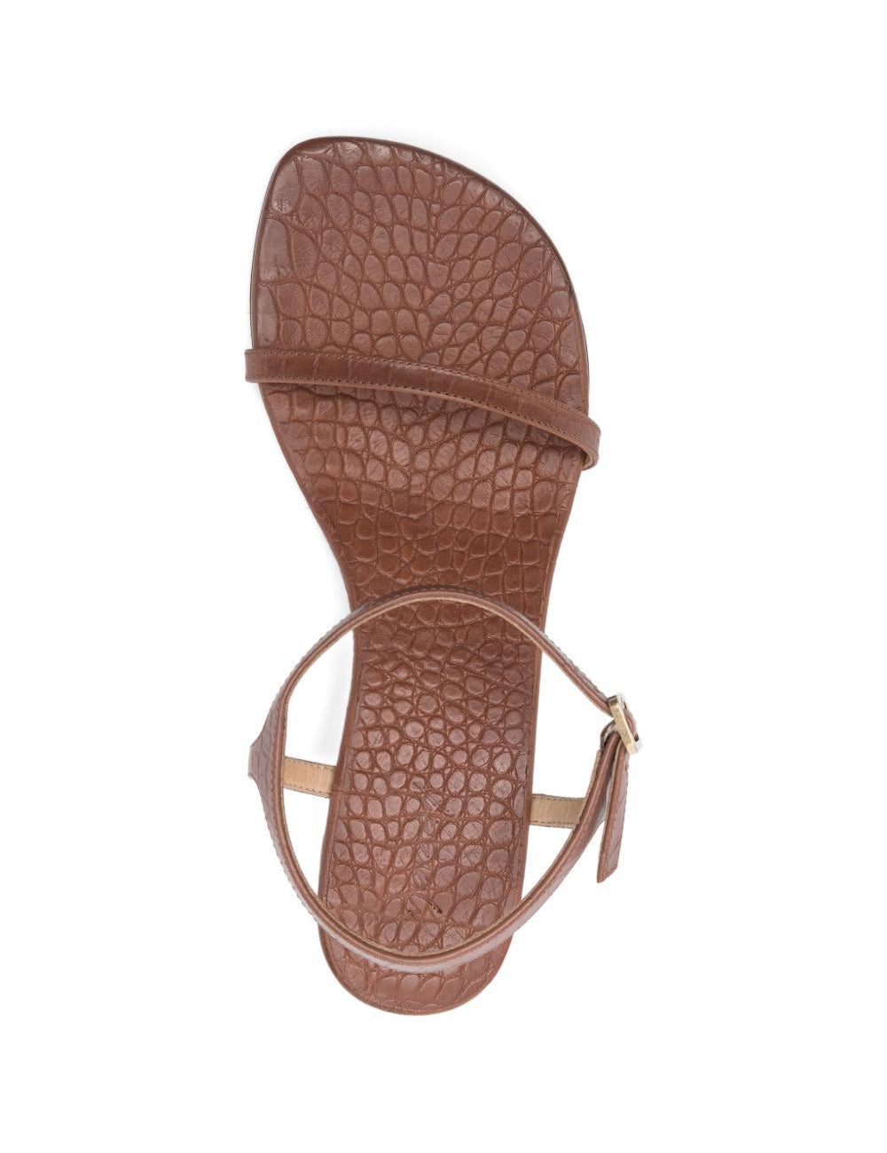 Sandali con cinturino con fibbia in marrone Marsell - donna 