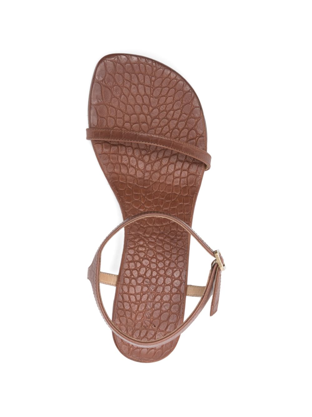 Sandali con cinturino con fibbia in marrone Marsell - donna 