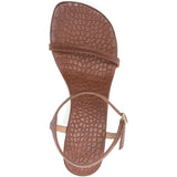 Sandali con cinturino con fibbia in marrone Marsell - donna 