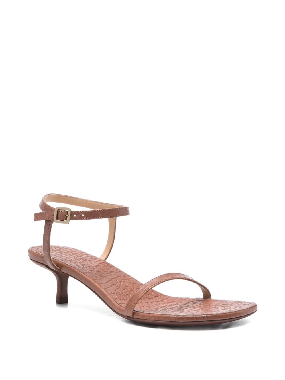 Sandali con cinturino con fibbia in marrone Marsell - donna 