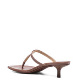 Sandali infradito effetto coccodrillo in marrone Marsell - donna 