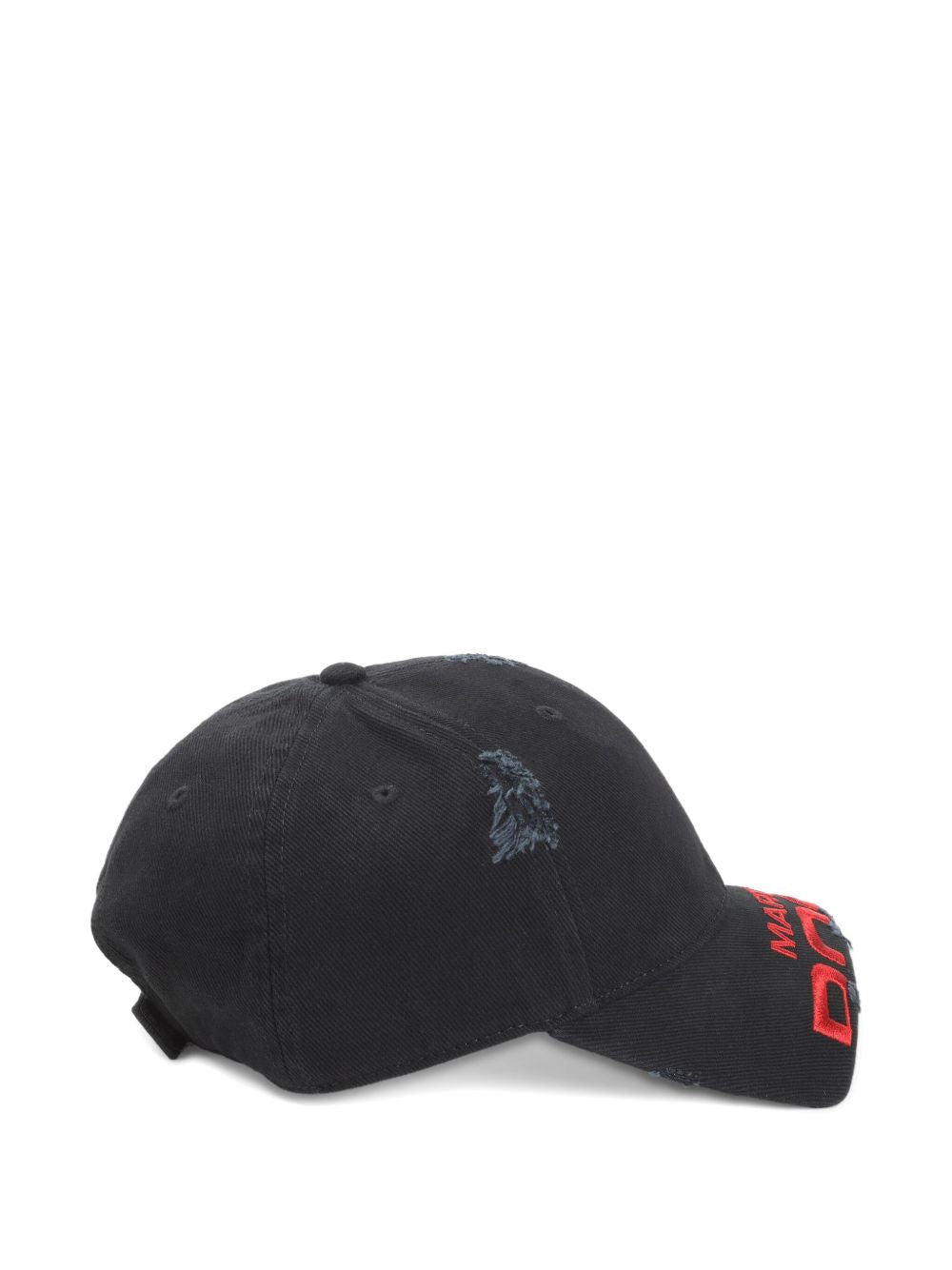 Cappellino da baseball in nero Martine rose - uomo 
