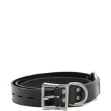 Cintura con fibbia in nero Martine rose - uomo 