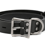 Cintura con fibbia in nero Martine rose - uomo 