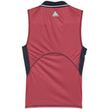 Canotta con stampa logo in borgogna Martine rose - unisex 