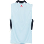 Polo senza maniche con colletto da calcio in azzurro Martine rose - unisex 