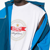 Giacca sportiva con zip in blu Martine rose- uomo 