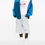 Giacca sportiva con zip in blu Martine rose- uomo 