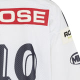 T-shirt da hockey  oversize in bianco Martine rose - unisex 