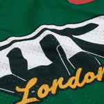T-shirt con scollo a v in verde Martine rose - uomo 