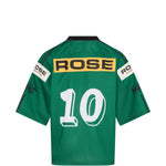 T-shirt con scollo a v in verde Martine rose - uomo 