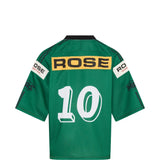 T-shirt con scollo a v in verde Martine rose - uomo 
