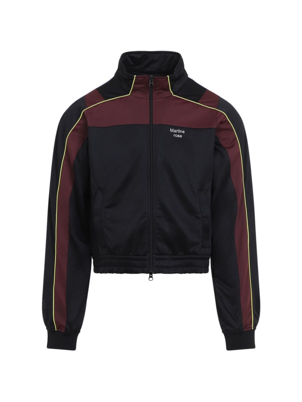 Felpa con zip multicolore Martine rose - uomo 