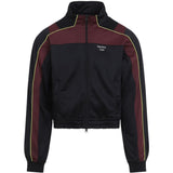 Felpa con zip multicolore Martine rose - uomo 