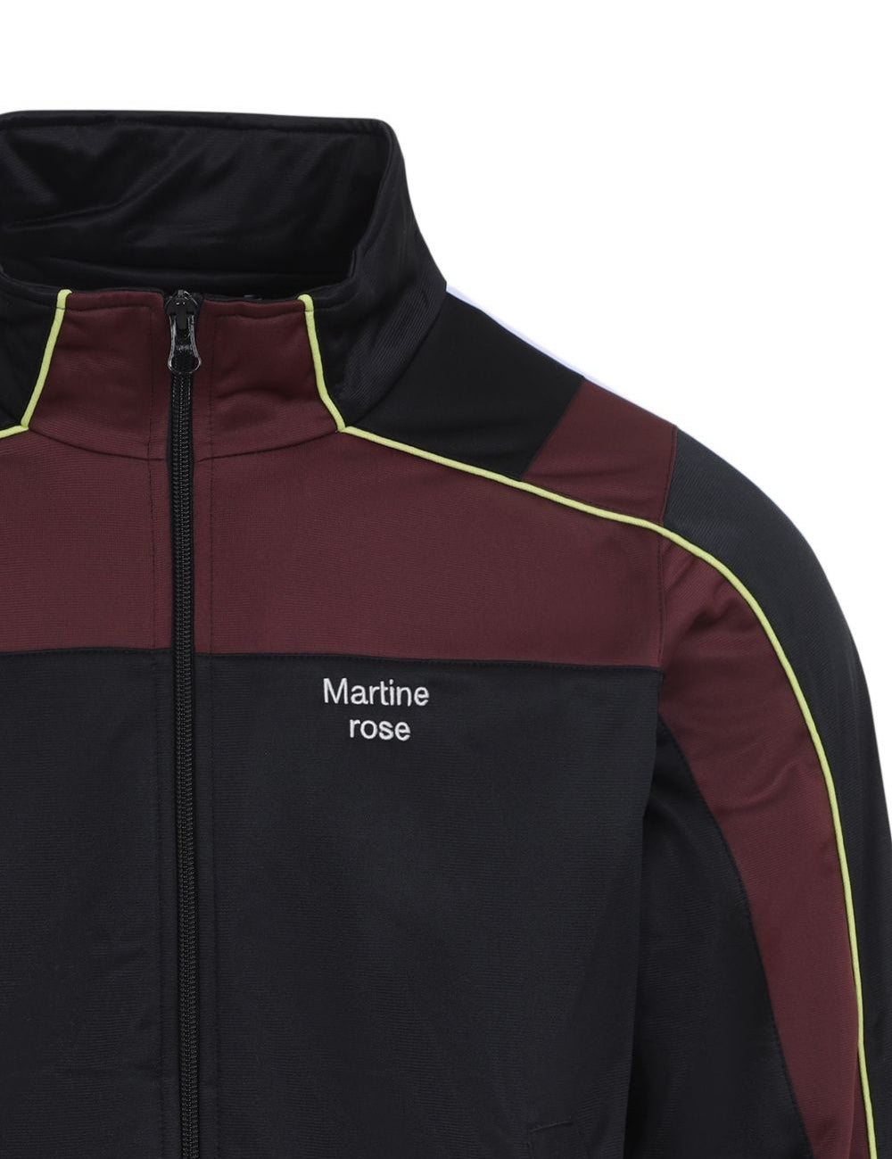 Felpa con zip multicolore Martine rose - uomo 