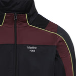 Felpa con zip multicolore Martine rose - uomo 