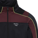 Felpa con zip multicolore Martine rose - uomo 