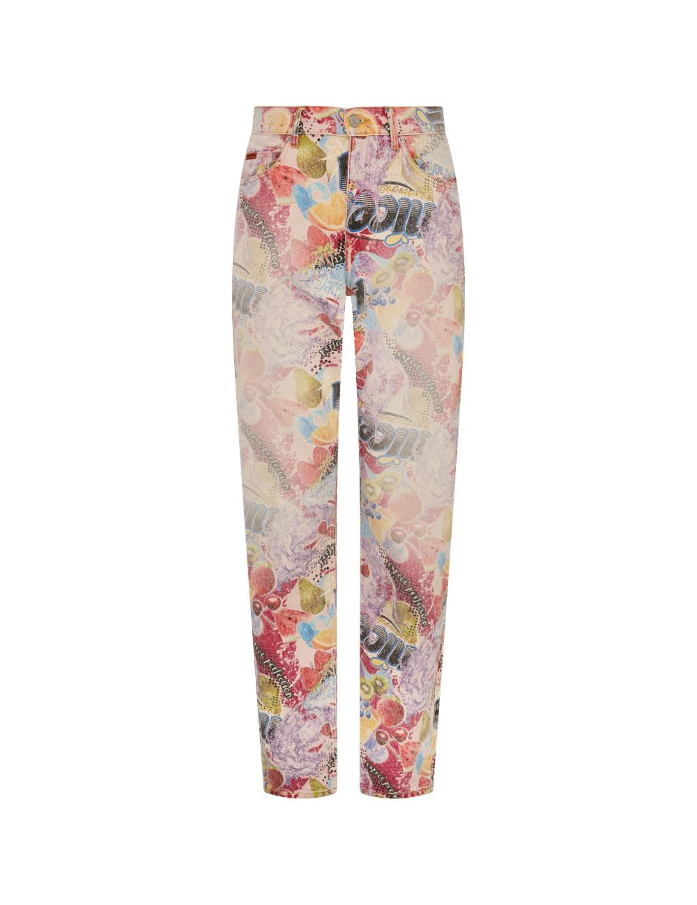 Jeans con stampa in multicolore Martine rose - donna 