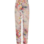 Jeans con stampa in multicolore Martine rose - donna 