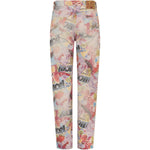 Jeans con stampa in multicolore Martine rose - donna 