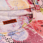 Jeans con stampa in multicolore Martine rose - donna 