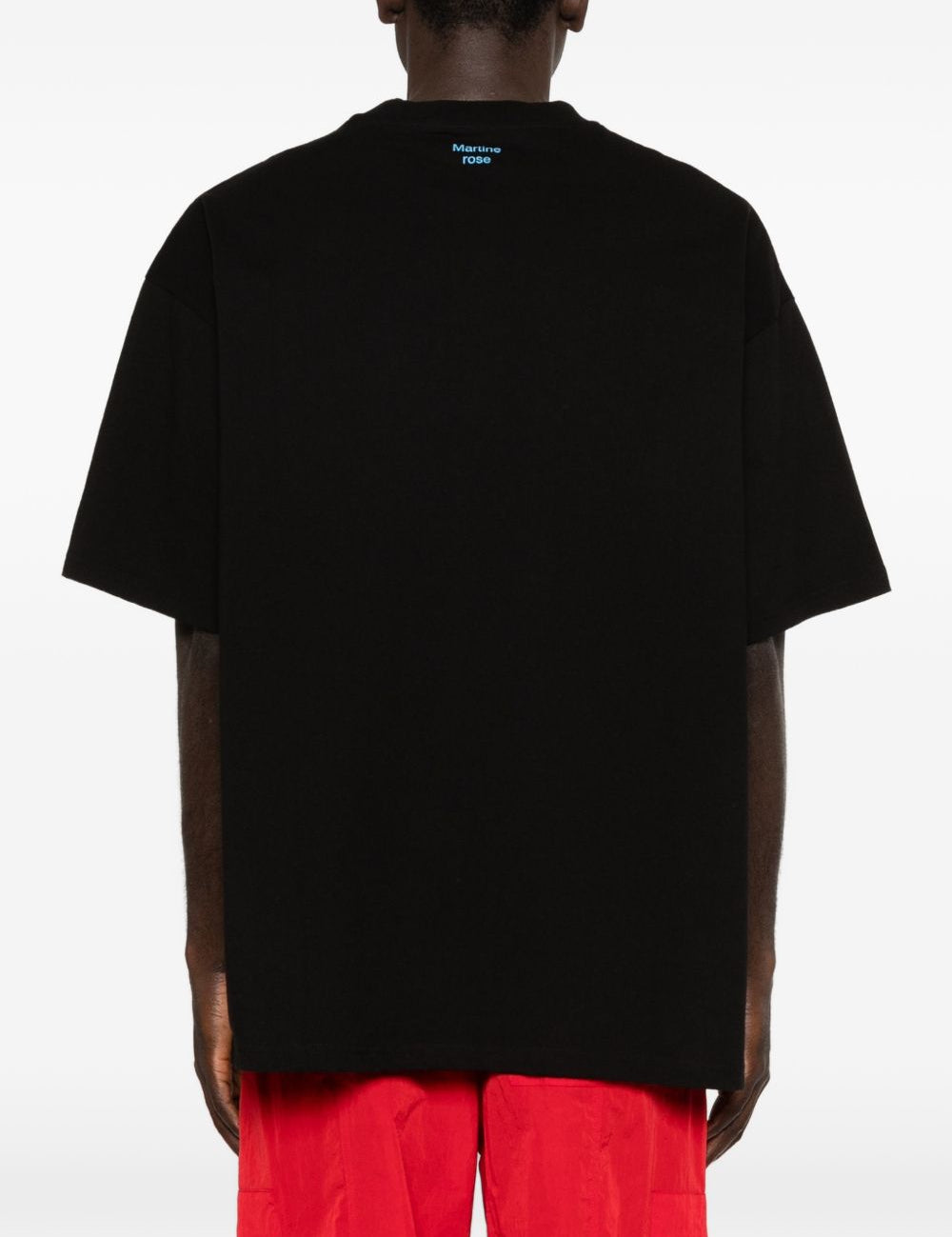 T-shirt con grafica in nero Martine rose - unisex 