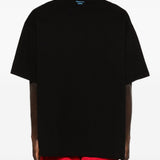 T-shirt con grafica in nero Martine rose - unisex 