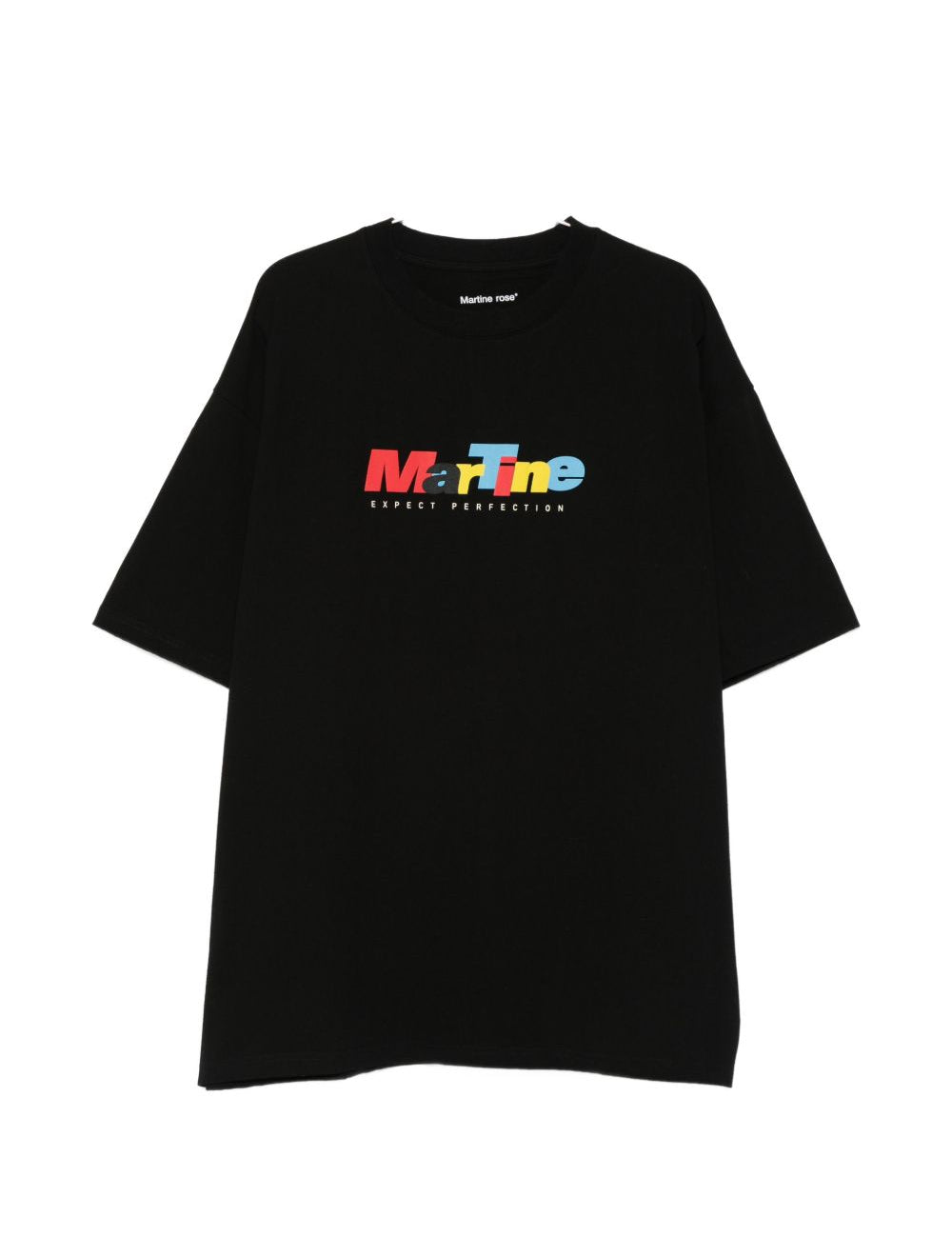 T-shirt con grafica in nero Martine rose - unisex 