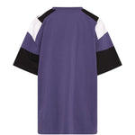 T-shirt con design color-block in viola Martine rose - unisex 