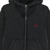 Felpa con zip in nero Martine rose - uomo 