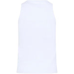Canotta con stampa del logo in bianco Martine rose - unisex 