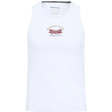 Canotta con stampa del logo in bianco Martine rose - unisex 