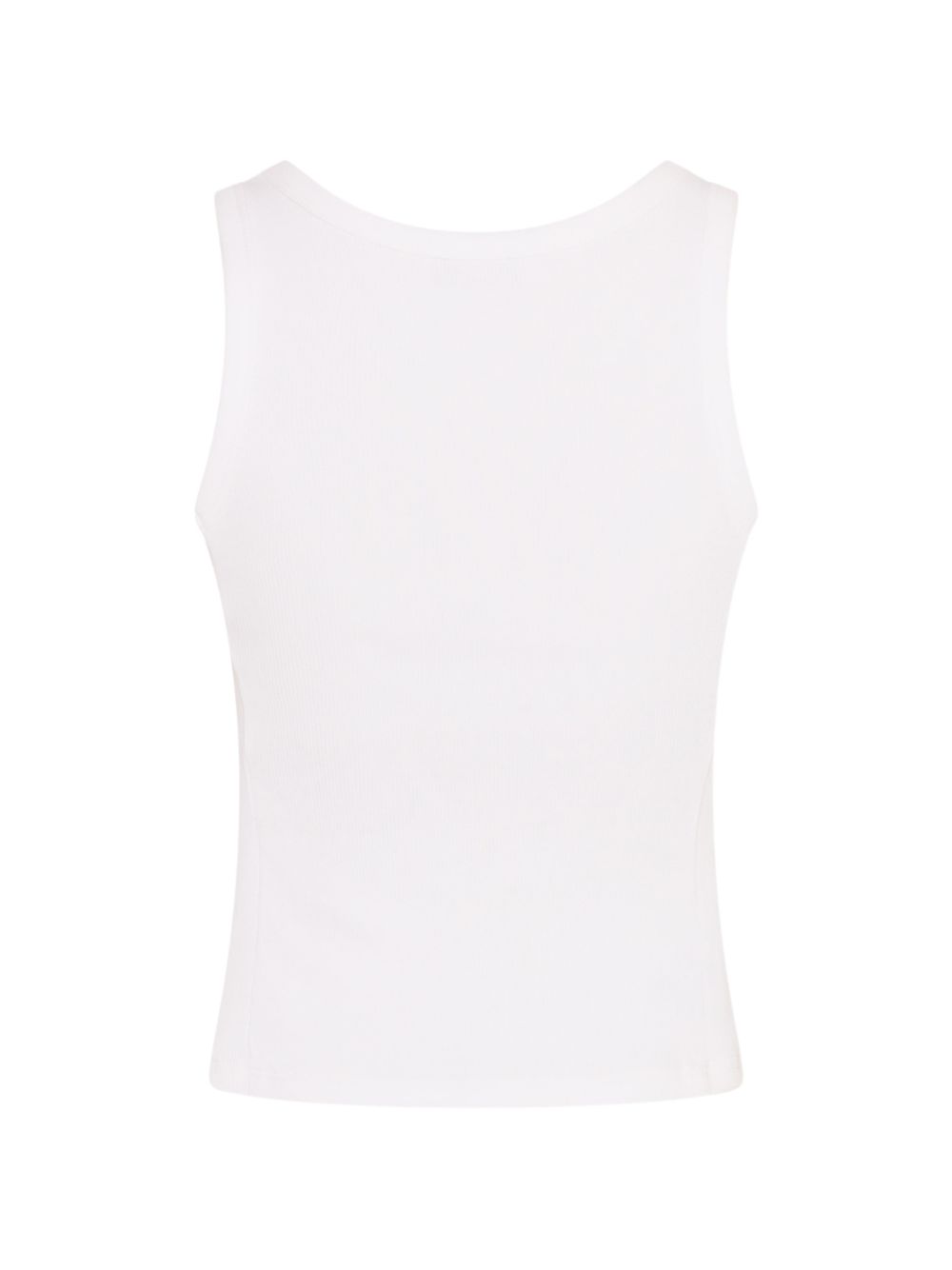 Canotta con zip in bianco Martine rose - donna 