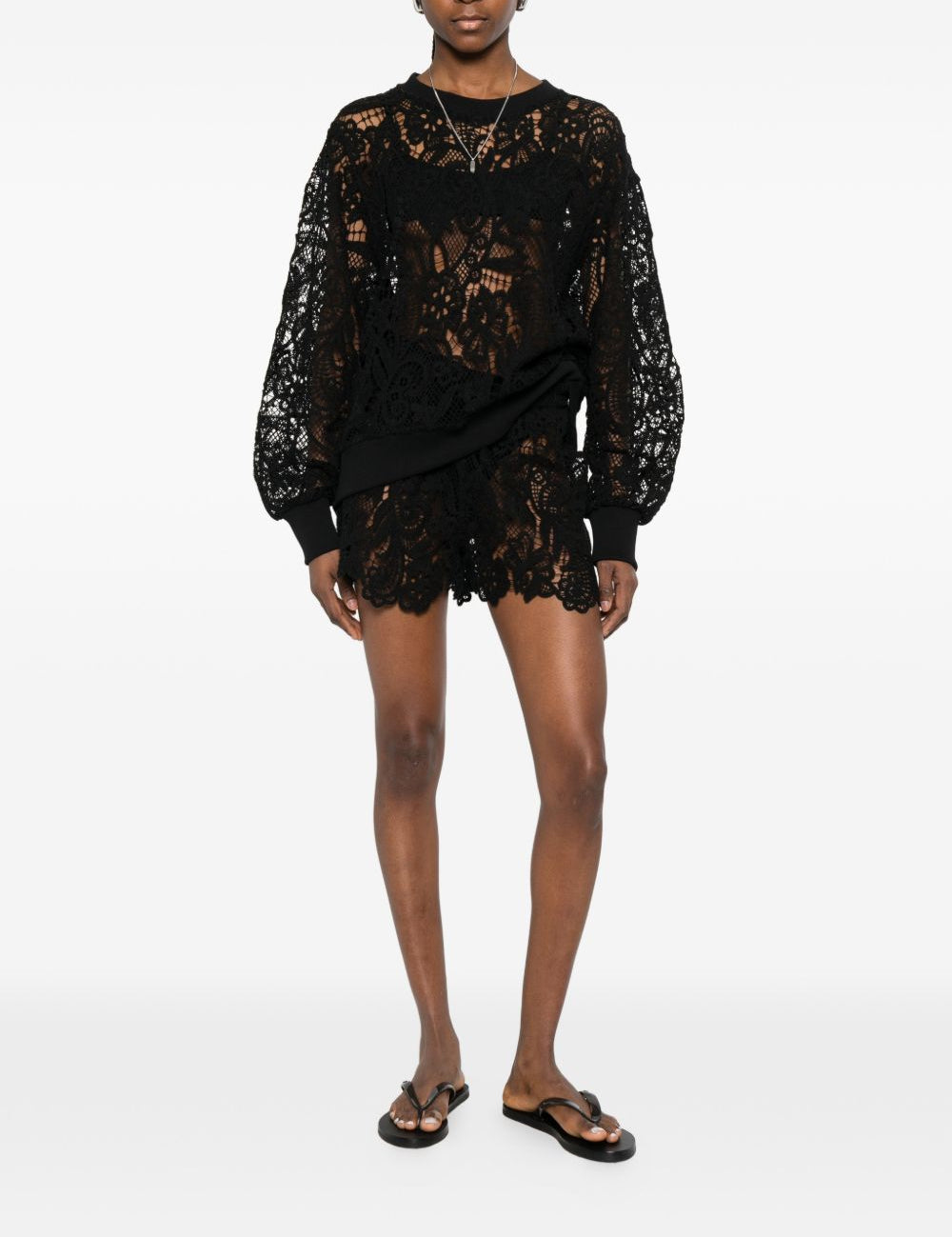 Shorts corti in nero Maurizio - donna 