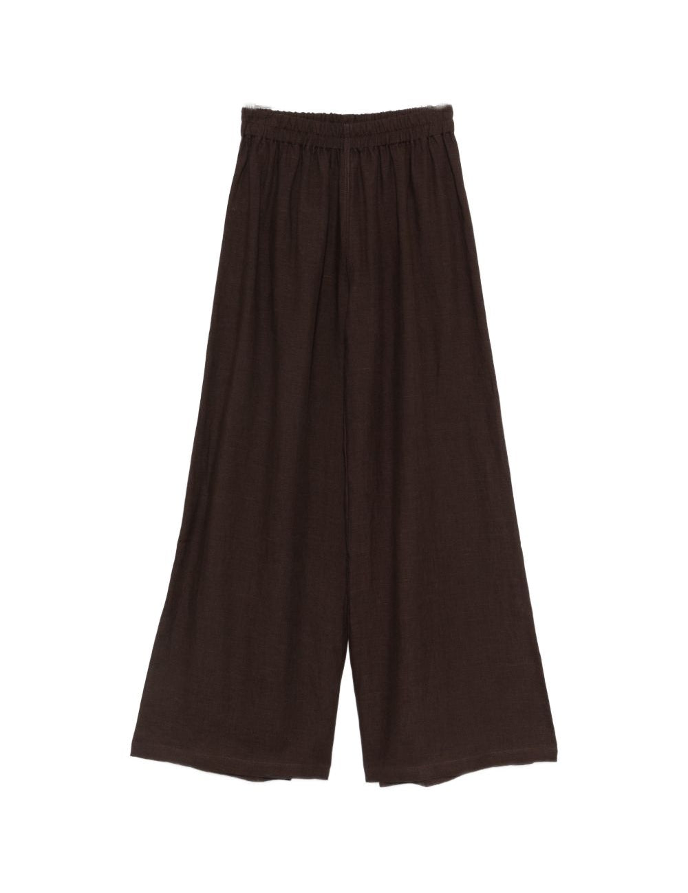 Pantaloni a gamba ampia in marrone Maurizio - donna 