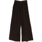 Pantaloni a gamba ampia in bianco Maurizio - donna 