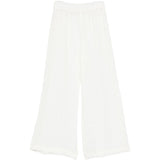 Pantaloni con pizzo in bianco Maurizio - donna 
