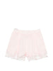 Maurizio pink lace trim shorts - women