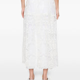 Gonna in pizzo in bianco Maurizio - donna 